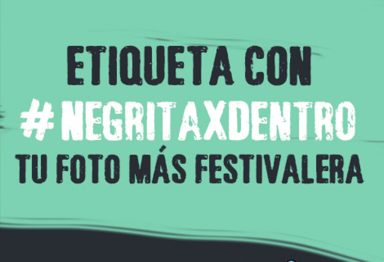 Negrita te invita a la fiesta de un festival por dentro