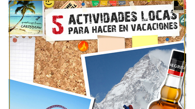 Prepara un verano loco con estas cinco actividades