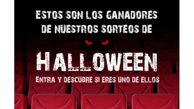 Ganadores de un Halloween de cine