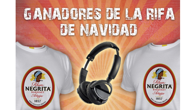 Ganadores: Rifa de Navidad