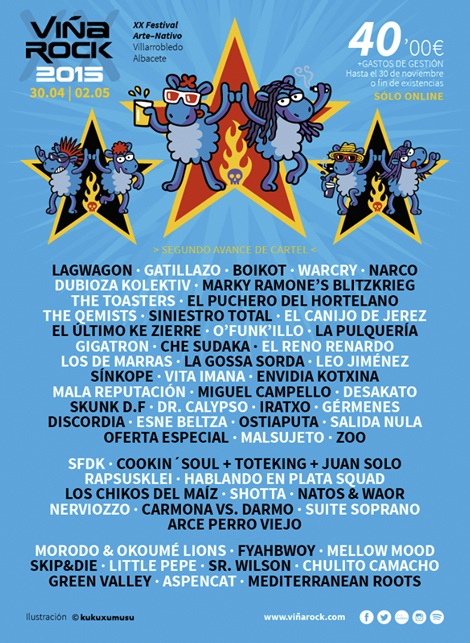 Más Viña Rock en 2015